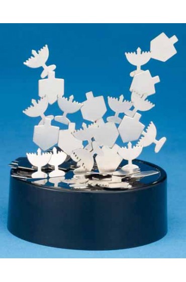 Chanukah Kinetic Magnetic Sculpture Assorted Shapes