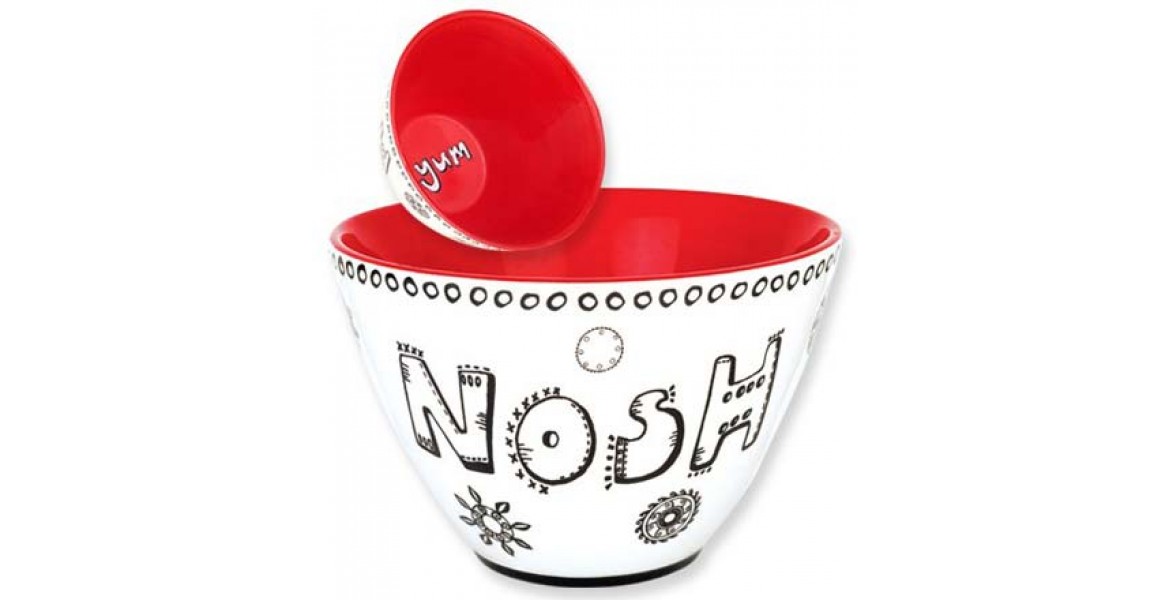 Nosh Bowl - Red
