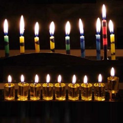 Chanukah Candles & Oil