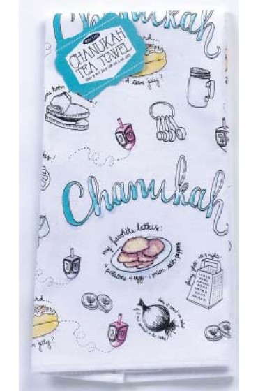 CHANUKAH MUSINGS TEA TOWEL