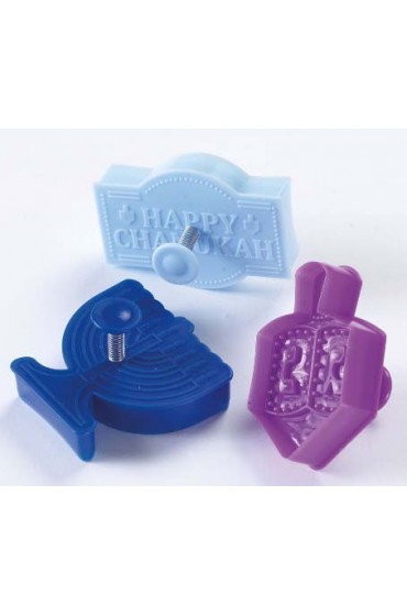 CHANUKAH STAMP COOKIE CUTTERS