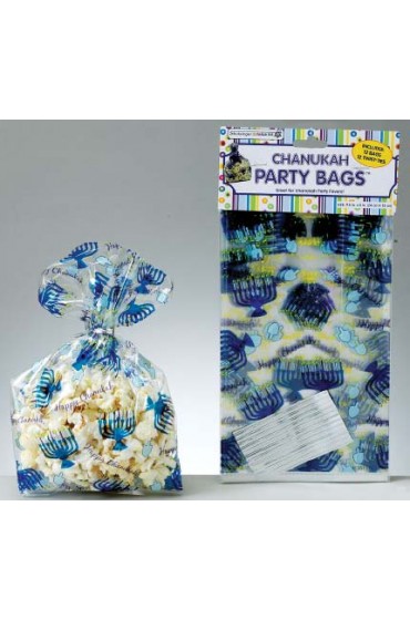 Chanukah Cellophane Party Bags