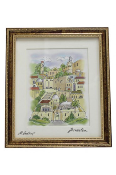 Framed Jerusalem Art