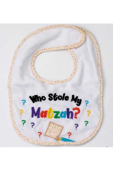 Who Stole My Matzah? Passover Bib