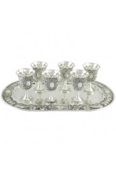 Liquor Set - with 6 Cups and Tray