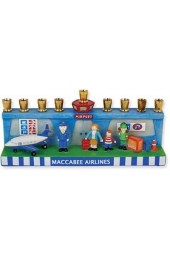 Maccabee Airlines Menorah