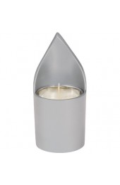 Anodize Aluminum Memorial Candle Holder - Silver
