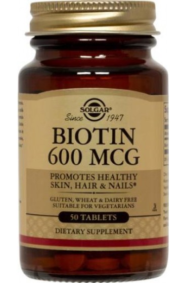 Biotin 600 mcg Tablets  (100)