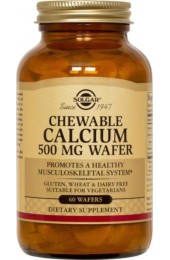 Chewable Calcium 500 mg Wafers (60)