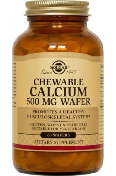Chewable Calcium 500 mg Wafers (60)