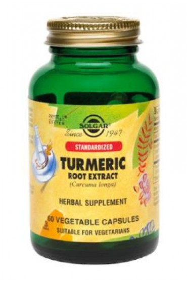 Standardized Turmeric Root Extract Vegetable Capsules  (60)