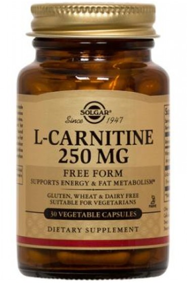 L-Carnitine 250 mg Vegetable Capsules  (30)