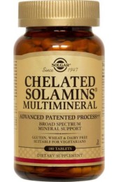 Chelated Solamins® Multimineral Tablets (180)