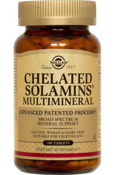 Chelated Solamins® Multimineral Tablets (90)