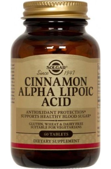 Cinnamon Alpha Lipoic Acid Tablets (60)