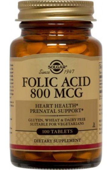 Folic Acid 800 mcg Tablets  (250)