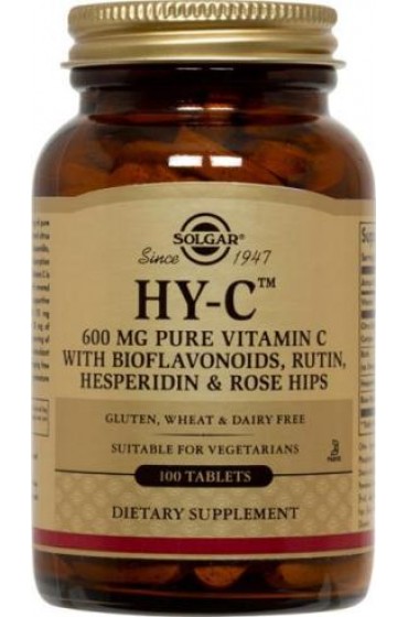 Hy-C™ Tablets (600 mg Vitamin C with 100 mg Bioflavonoids)  (250)
