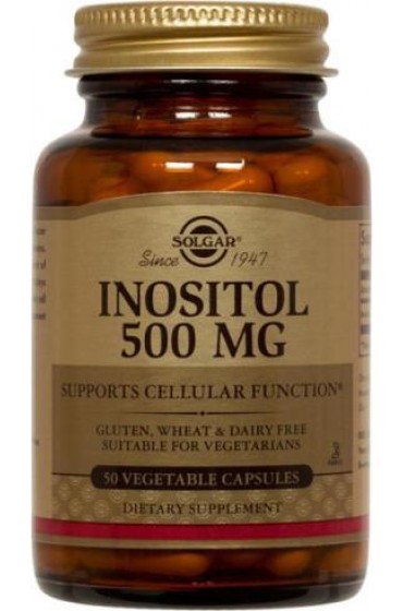 Inositol 500 mg Vegetable Capsules  (50)