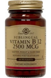 Vitamin B12 2500 mcg Nuggets (120)