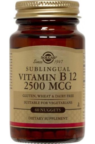 Vitamin B12 2500 mcg Nuggets (60)