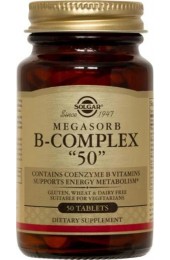 Megasorb B-Complex "50" Tablets (100)