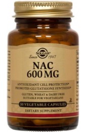 NAC 600 mg Vegetable Capsules  (120)