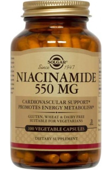 Niacinamide 550 mg Vegetable Capsules  (100)