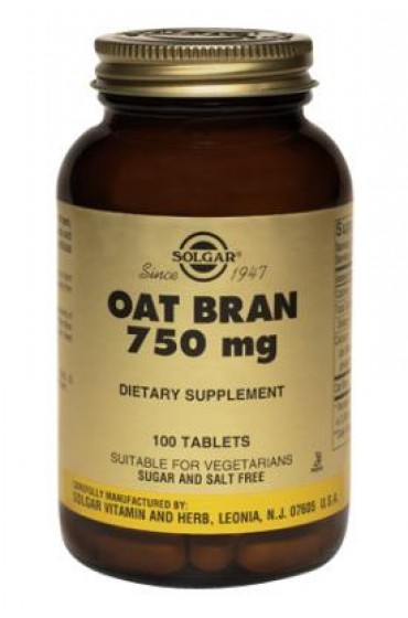 Oat Bran 750 mg Tablets  (100)