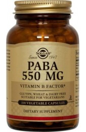 PABA 550 mg Vegetable Capsules  (100)