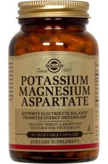 Potassium Magnesium Aspartate Vegetable Capsules  (90)
