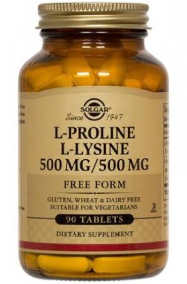 L-Proline/L-Lysine Tablets (500/500 mg)  (90)