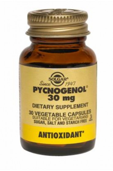 Pycnogenol® 30 mg Vegetable Capsules  (60)