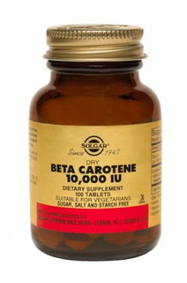 Dry Beta Carotene 10,000 IU Tablets (250)