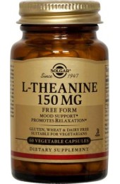 L-Theanine 150 mg Vegetable Capsules (60)