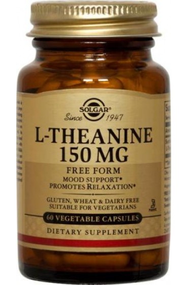 L-Theanine 150 mg Vegetable Capsules (60)