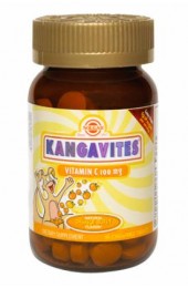 Kangavites® Vitamin C 100 mg Chewable Tablets - Orange Burst Flavor (90)