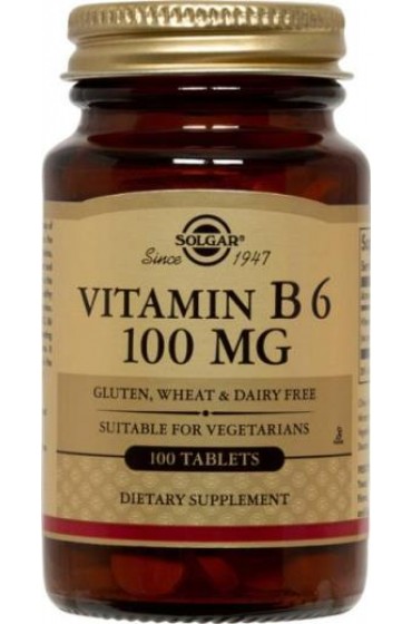 Vitamin B6 100 mg Tablets  (100)