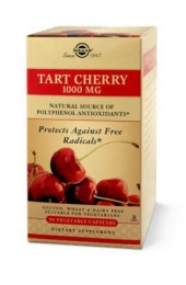 Tart Cherry 1000 mg Vegetable Capsules (90)