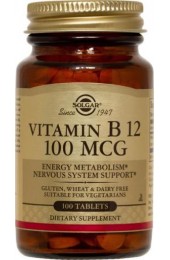 Vitamin B12 100 mcg Tablets  (100)