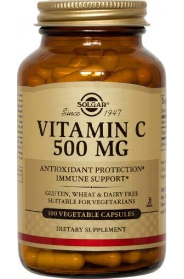 Vitamin C 500 mg Vegetable Capsules  (250)