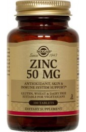 Zinc 50 mg Tablets (100)