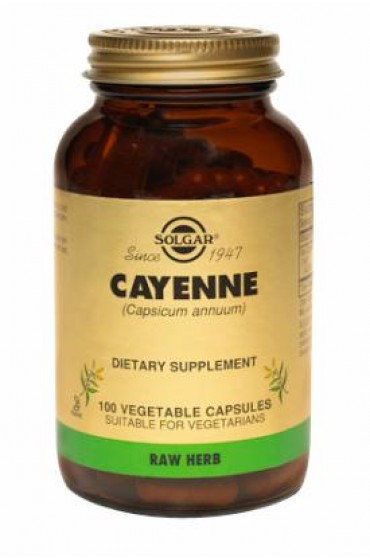 Cayenne Vegetable Capsules (100)