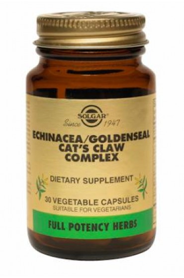 FP Echinacea/Goldenseal/Cat's Claw Complex Vegetable Capsules (30)