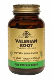 Valerian Root Vegetable Capsules (100)