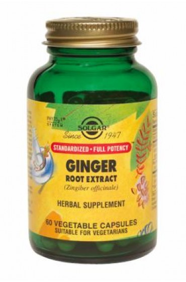 SFP Ginger Root Extract Vegetable Capsules (60)