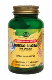 SFP Ginkgo Biloba Leaf Extract Vegetable Capsules  (180)
