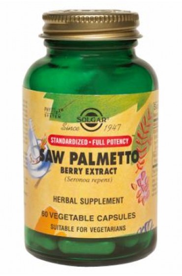 SFP Saw Palmetto Berry Extract Vegetable Capsules (60)