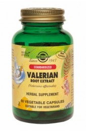 Standardized Valerian Root Extract Vegetable Capsules  (60)