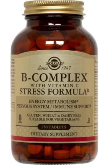 B-Complex with Vitamin C Stress Formula* Tablets (250)