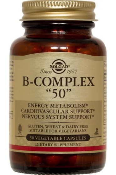 B-Complex "50" Vegetable Capsules (50)